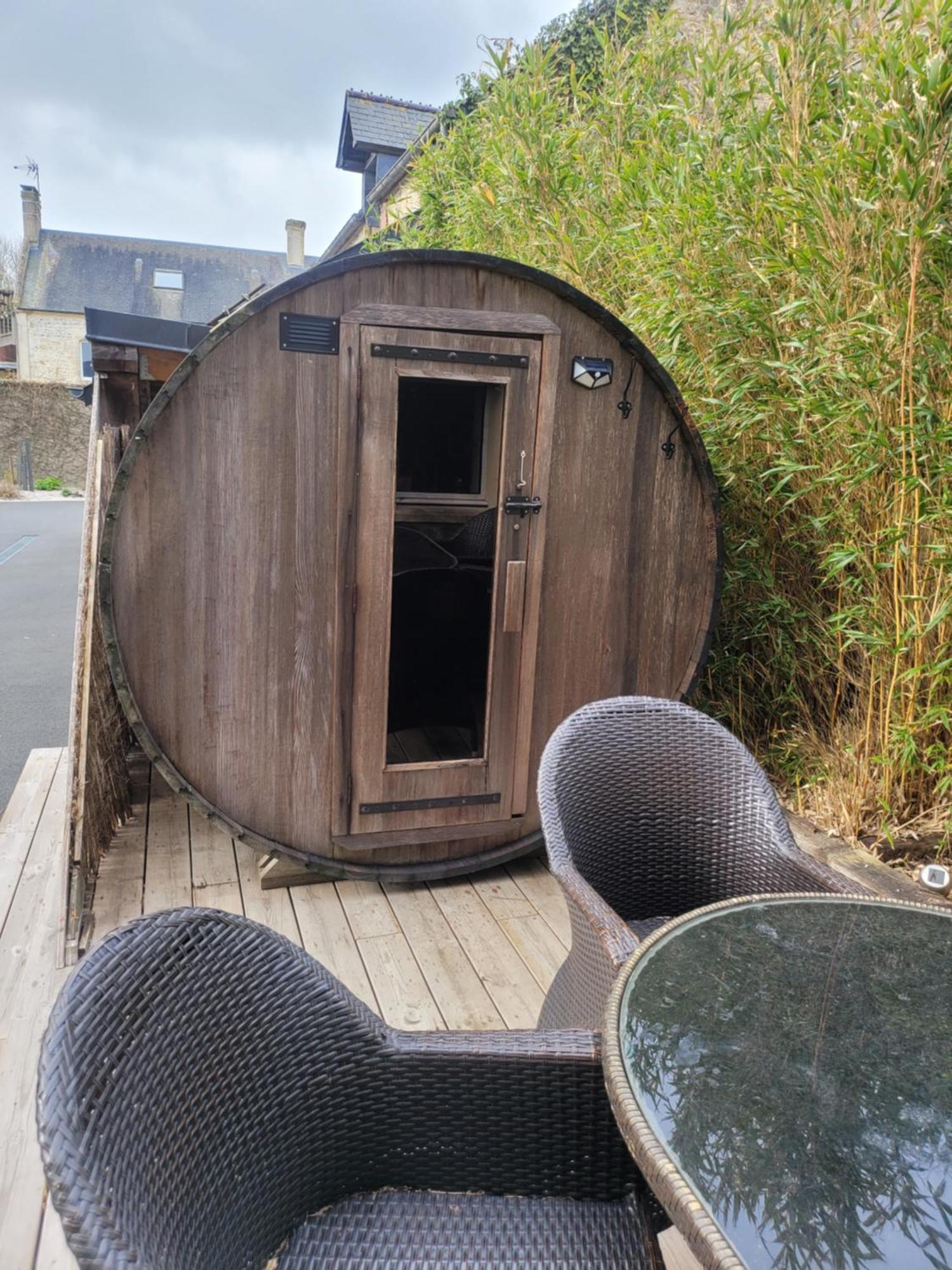 Gite L'Ardoisier 7 Pers Sauna Bayeux 2Km Gueron Exterior photo